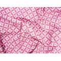 Ткань Gütermann Portofino (ярко-розовый/узоры в ромбах) - Фото №1