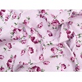Ткань Gütermann Notting Hill (розовая "гусиная лапка"/цветы) - Фото №1