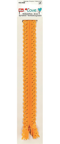 Молния Prym Love S11 декоративная потайная 40 см солнечная желтая 