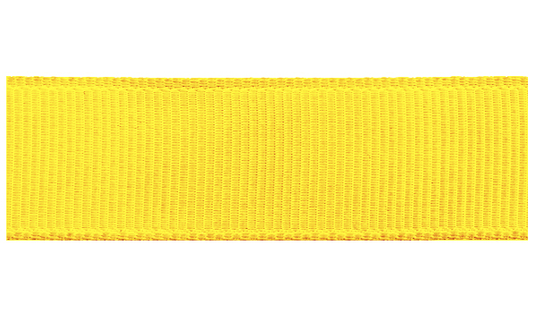 Репсовая лента (38мм), желтый 