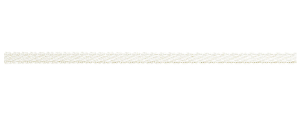 Атласная лента  (3мм), белый 