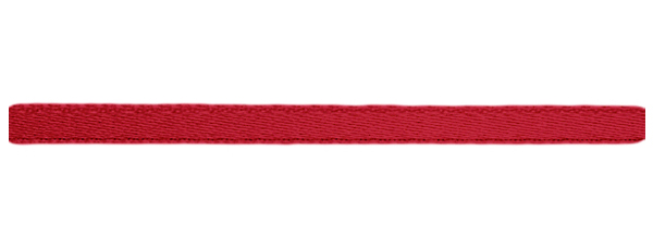 Атласная лента  (6мм), красный темный 