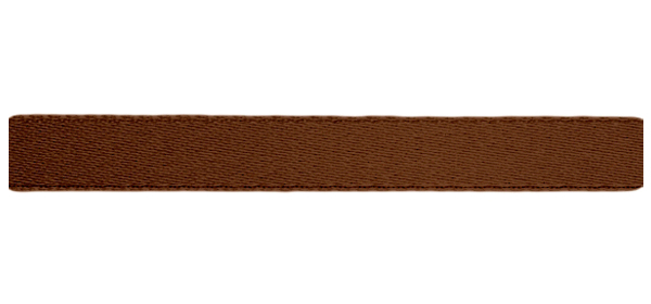 Атласная лента (15мм), коричневый средний 