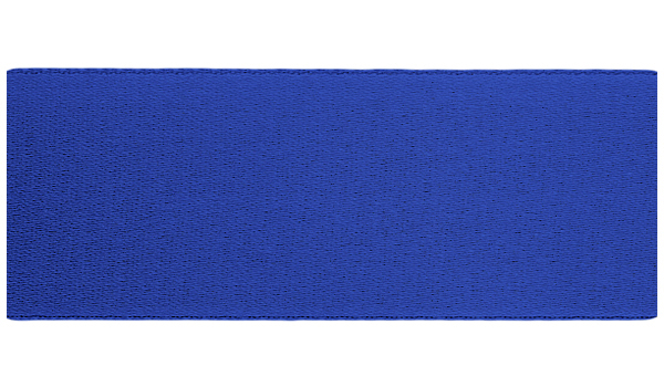 Атласная лента (50мм), синий яркий 